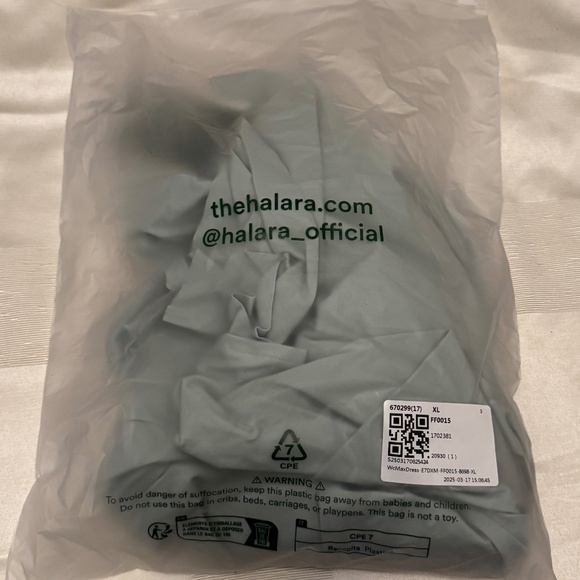 Halara – Everyday Midi Chill Dress La La Land (Light Bean Green), Size XL. NWT. - Picture 10 of 10